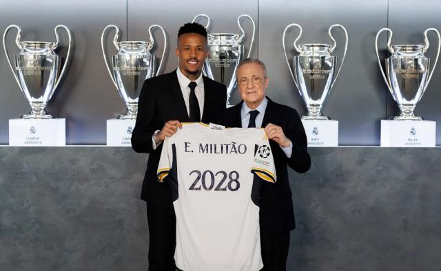 开云体育-官方：皇马与米利唐续约 新合同签至2028年